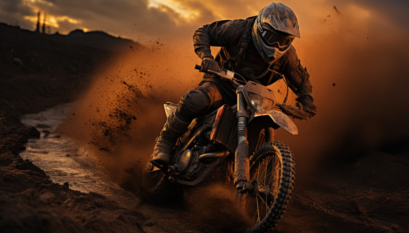 El lado oscuro del motocross: riesgos y adrenalina
