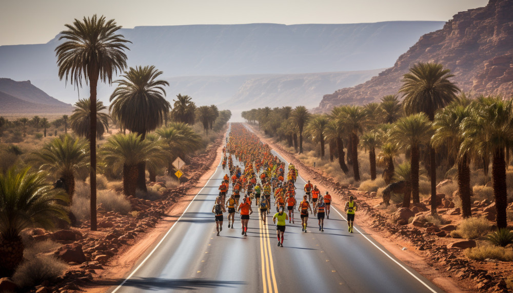 El maratón desértico, la prueba de resistencia definitiva