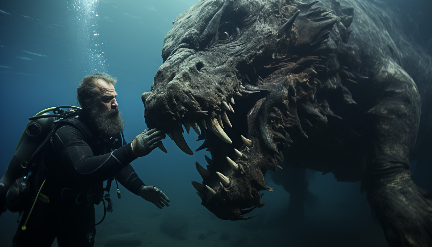 El peligro y la belleza del buceo extremo