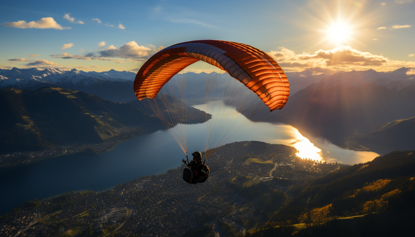 Volando alto: La vida de un profesional en parapente